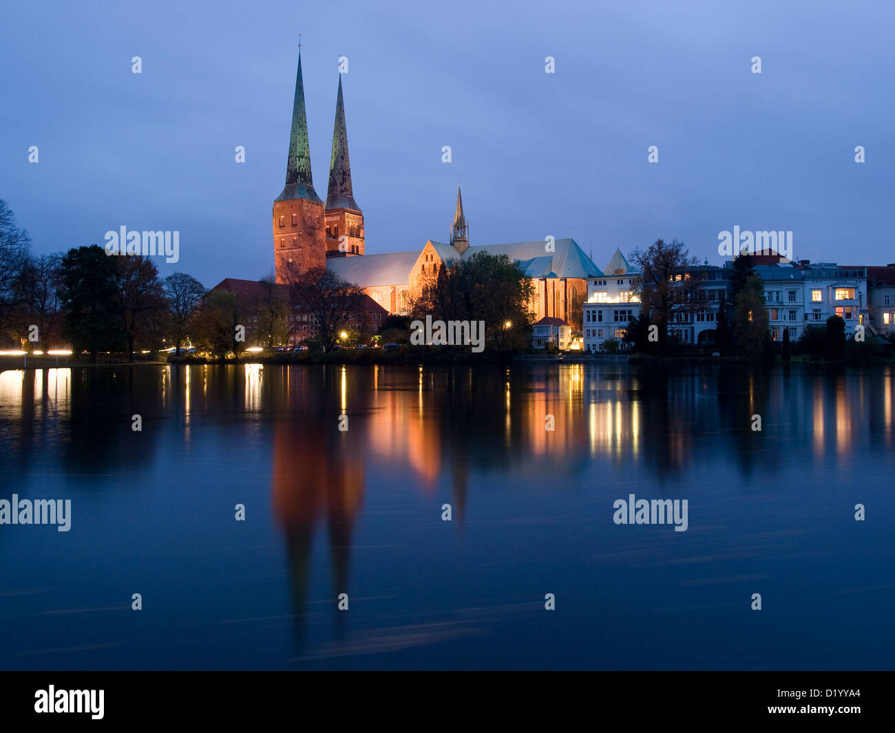 Luebeck Cathedral, Hanseatic City of Luebeck, Schleswig Holstein ...