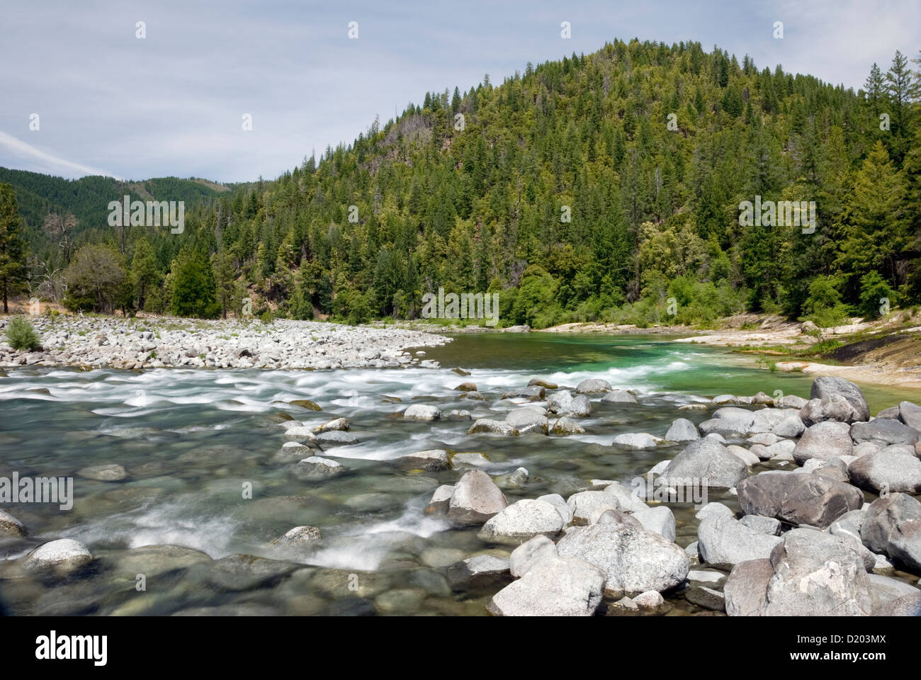 The Illinois River in Oregon's Siskiyou Mountains Stock Photo Alamy