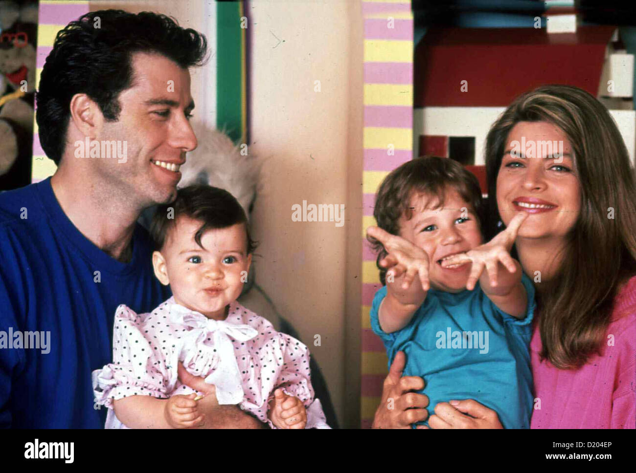 Kuck' Mal, Wer Da Spricht 2  Look Who's Talking Too  v.l. John Travolta, Megan Milner, Lorne Sussman, Kirstie Alley *** Local Stock Photo