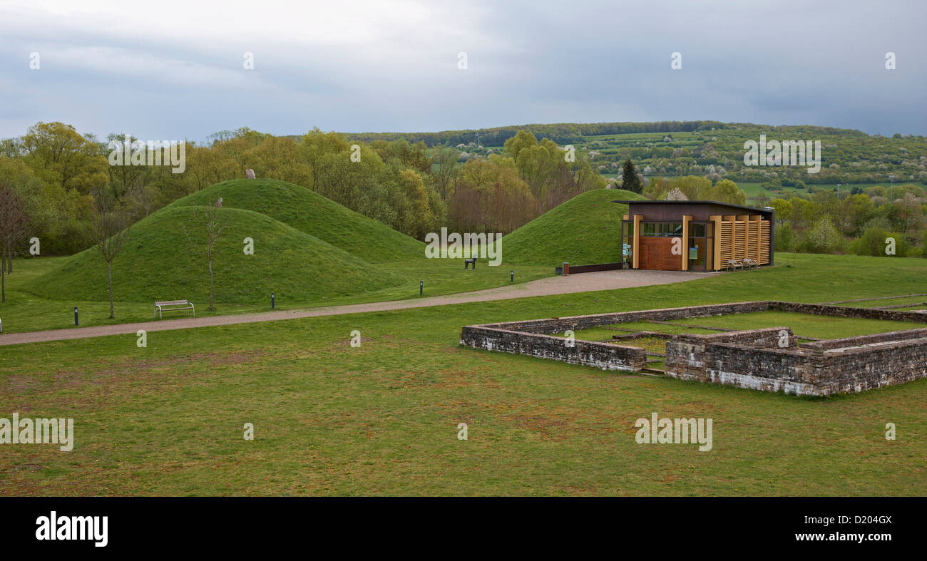 European archaeological park of bliesbruck reinheim hires stock