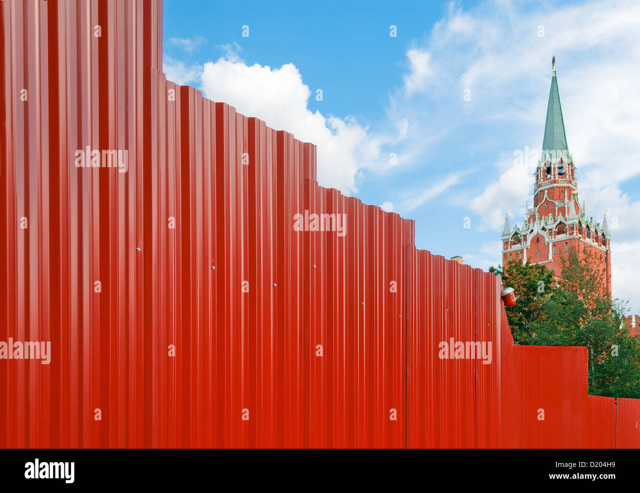 Забор кремля