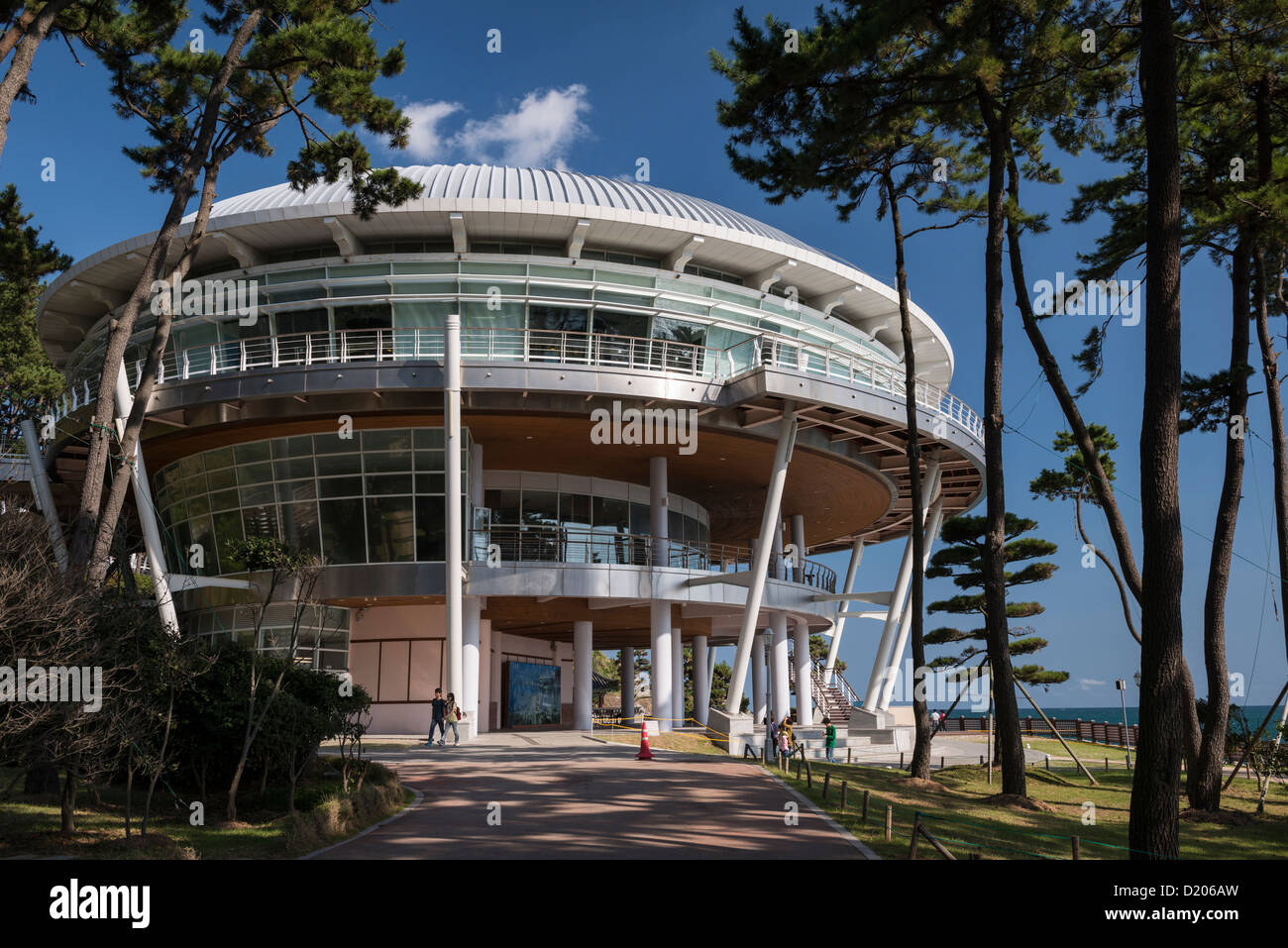 Nurimaru APEC House, Busan, South Korea Stock Photo