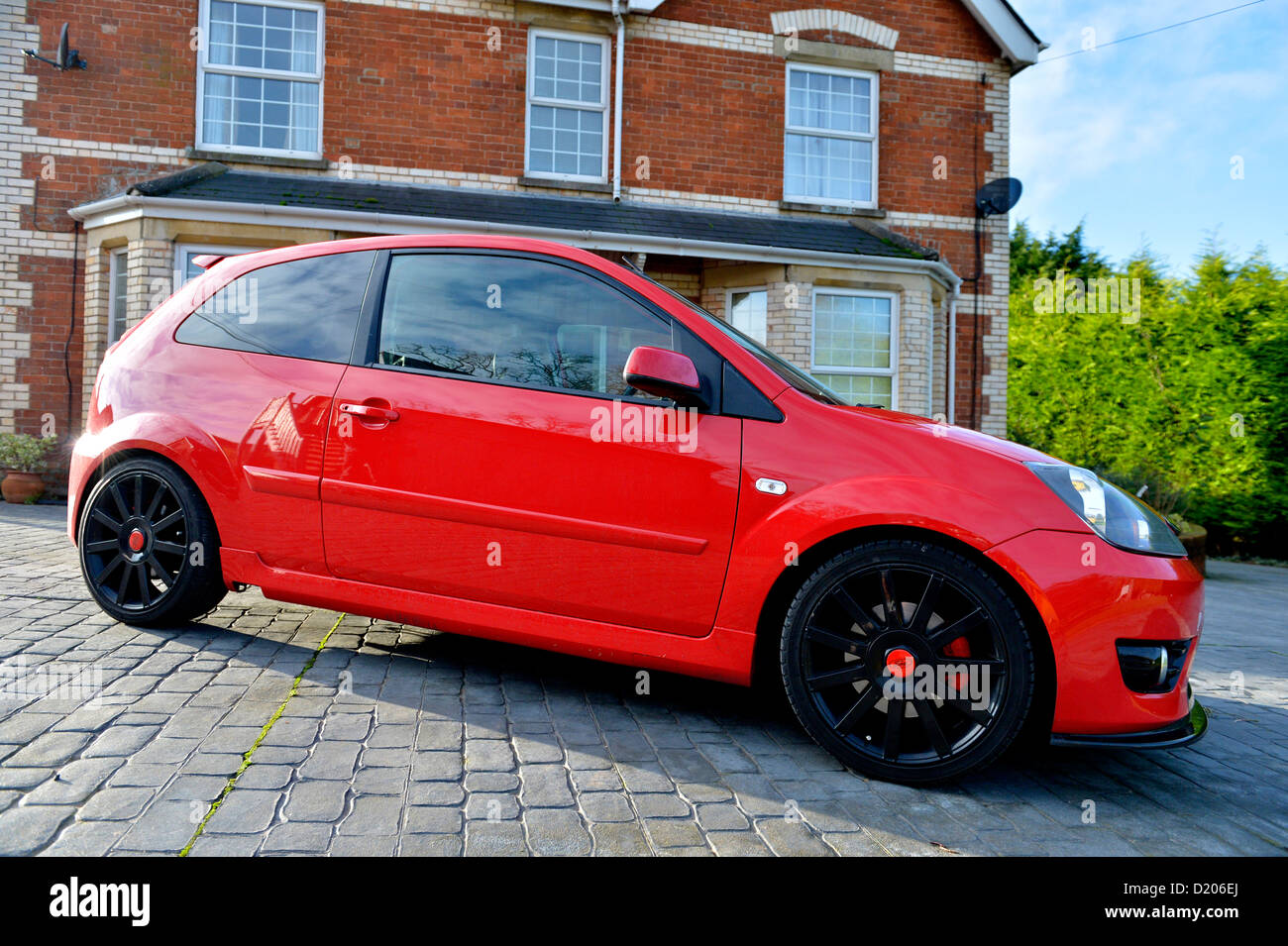 A Ford Fiesta ST sports car (2007 Stock Photo - Alamy