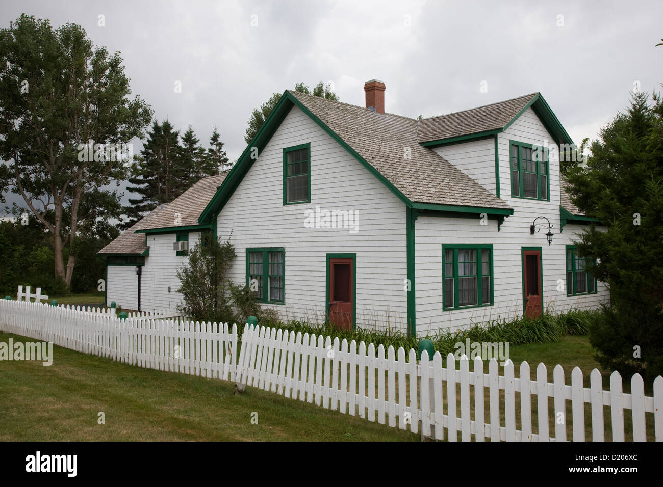 The post office of Anne of Green Gables in Cavendish, Canada Stock