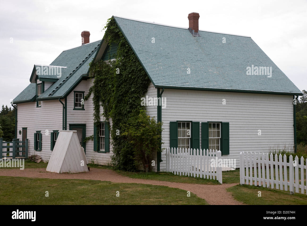 The Farm And Farmhouse Of Anne Of Green Gables In Cavendish Stock