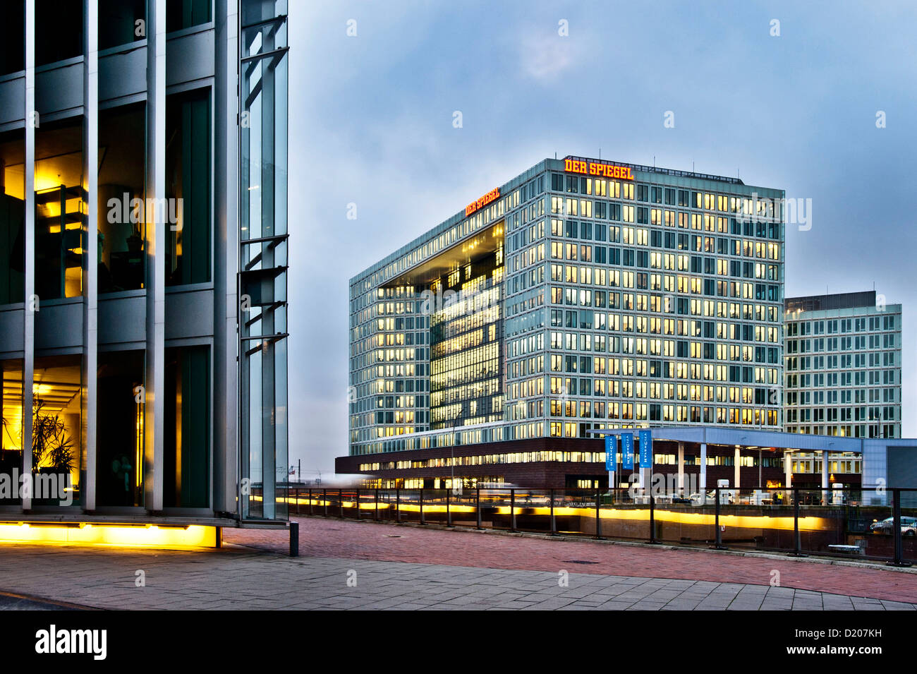 New Spiegel headquarters, modern architecture in Hafencity, Hamburg,  Germany Stock Photo - Alamy