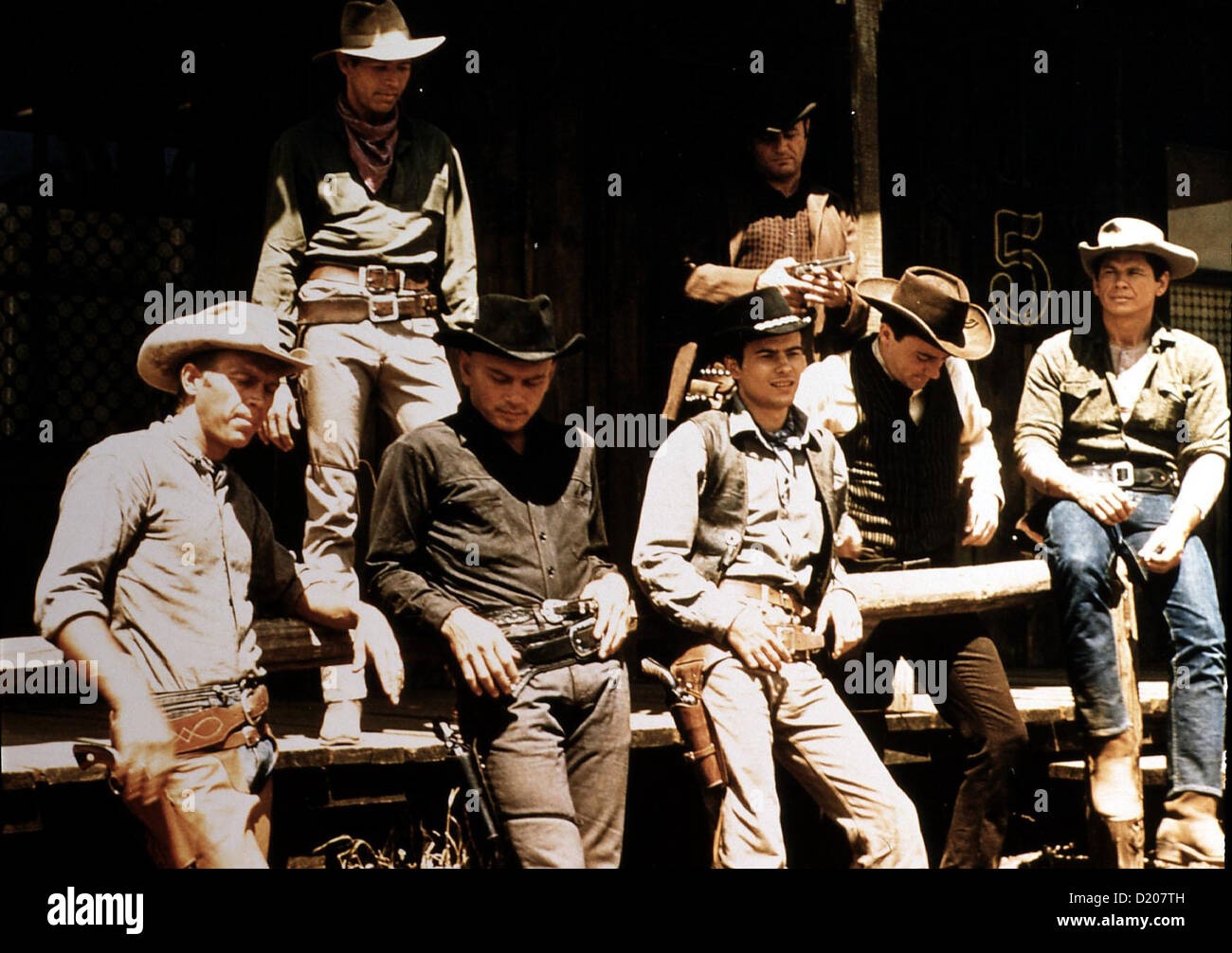 Die Glorreichen Sieben Magnificent Seven, The Die "Glorreichen Sieben" ***  Local Caption *** 1960 Stock Photo - Alamy