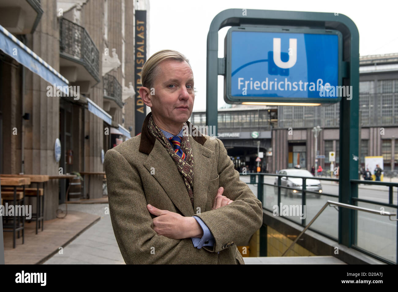 Berlin, Germany, Max Raabe, singer and leader of the Palast Orchester, in Portrait Stock Photo