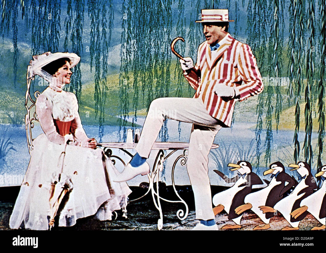 Mary Poppins Mary Poppins Mary Poppins (Julie Andrews), Bert (Dick van