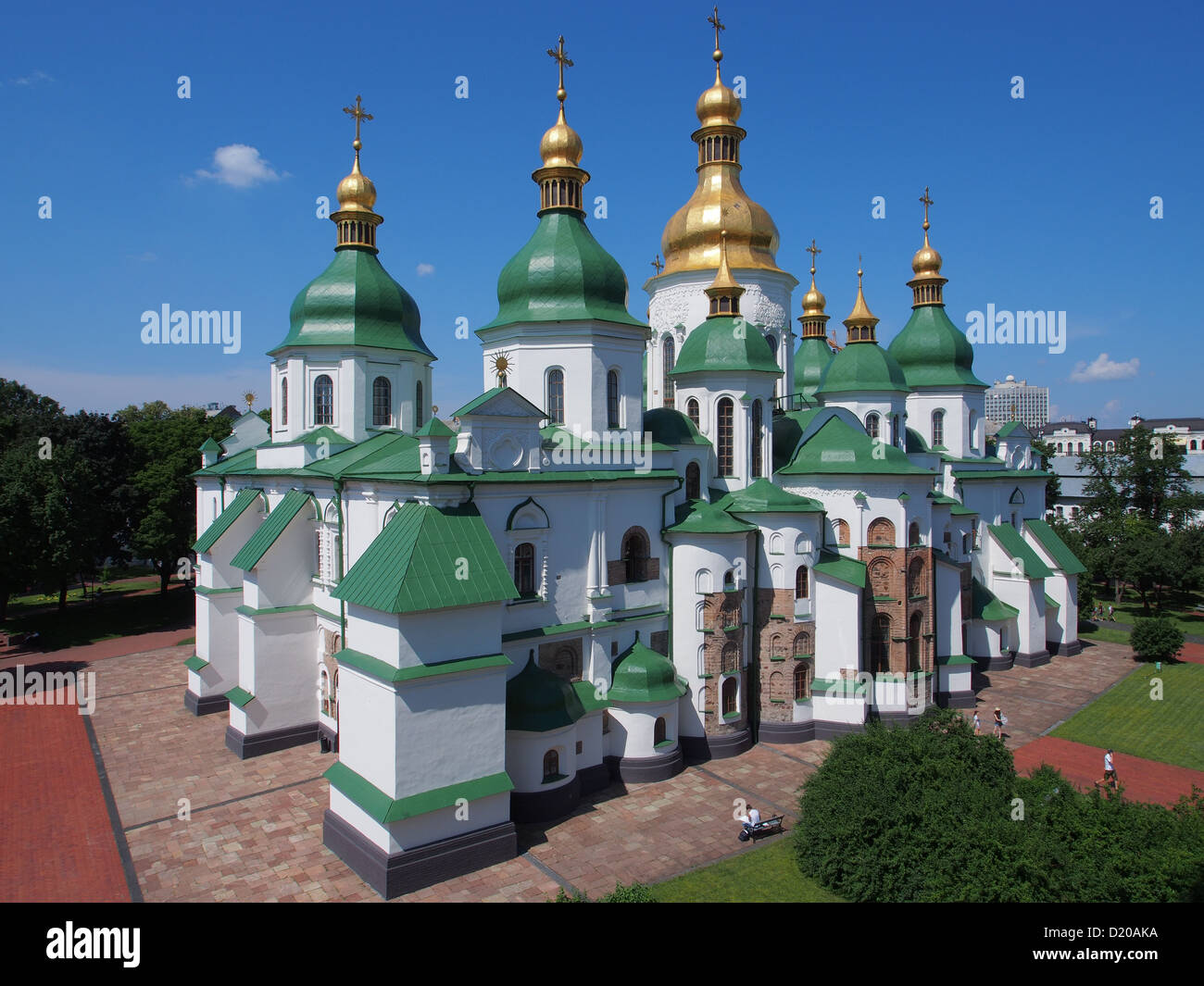 The Saint Sophia Cathedral in Kiev, Ukraine Stock Photo