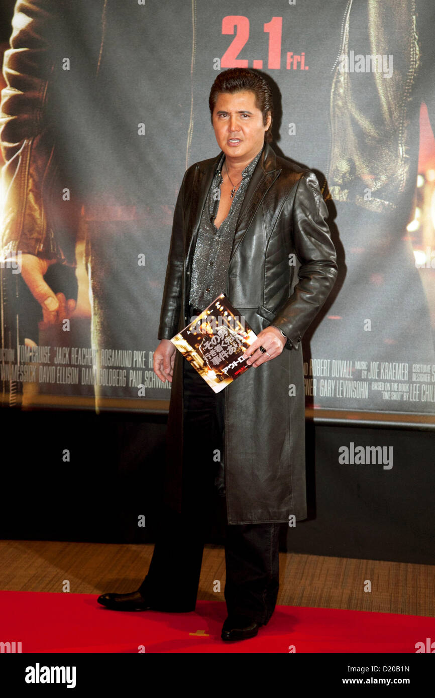 January 9th, Tokyo, Japan - Riki Takeuchi poses for the