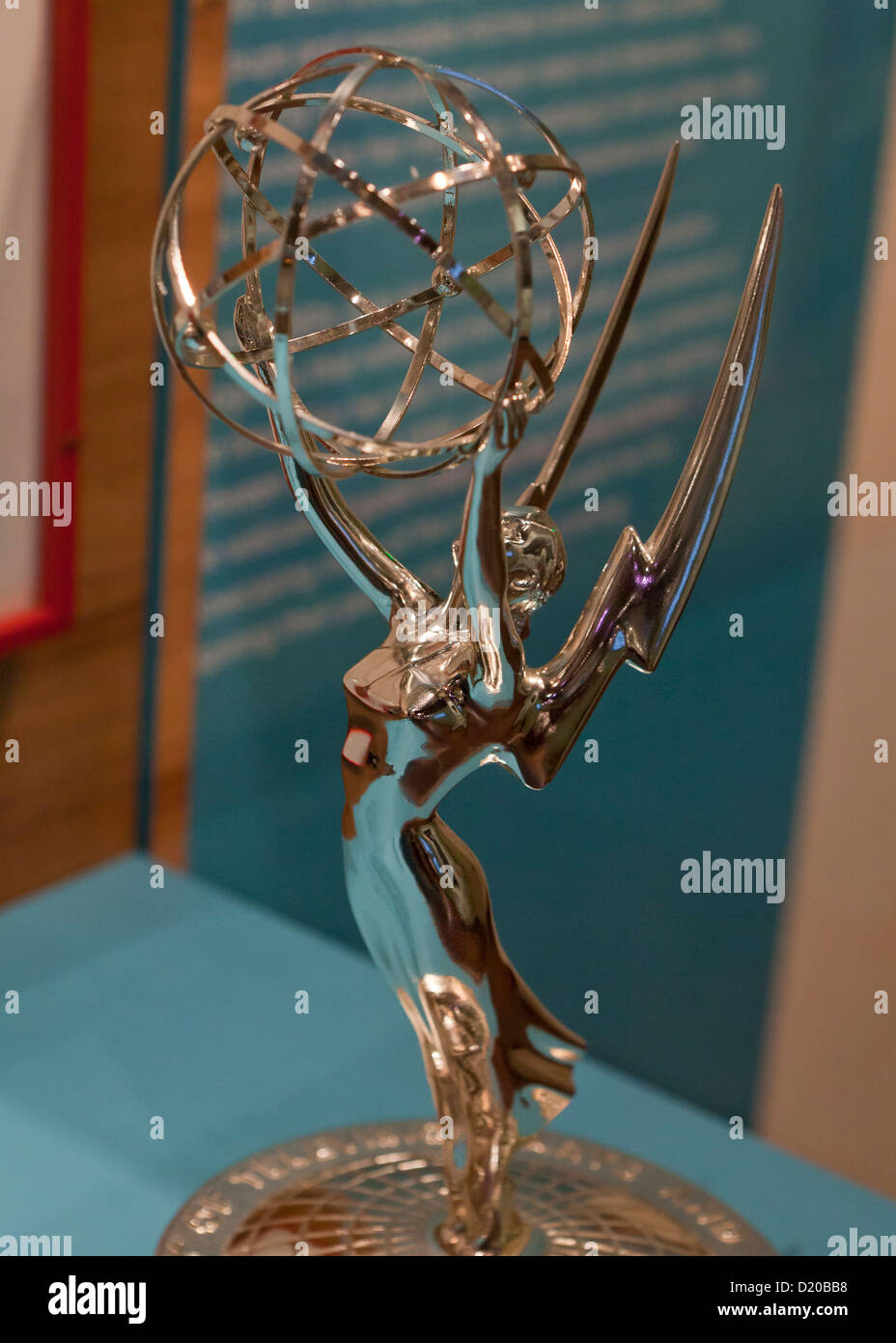 Emmy Award trophy Stock Photo