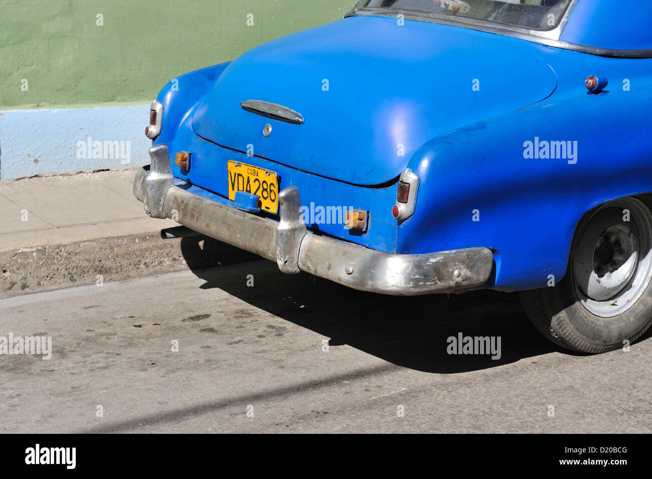 Old car, Santa Clara, Cuba Stock Photo Alamy
