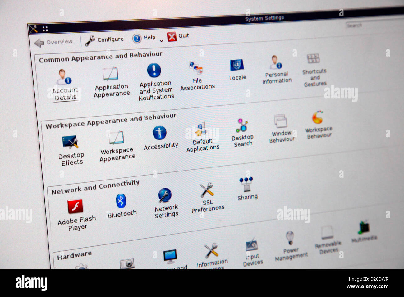 Linux Operating System Screenshots