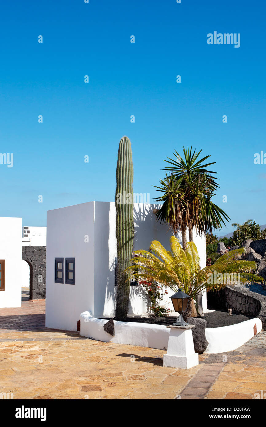 Houses at new harbour, Marina Rubicon, Playa Blanca, Lanzarote, Canary