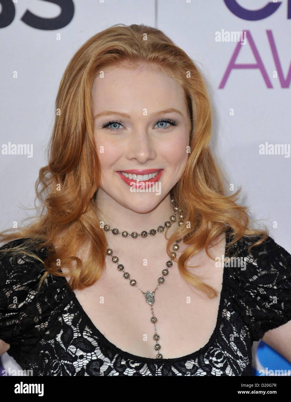 Molly C. Quinn at arrivals for The 39th Annual People's Choice Awards - ARRIVALS, Nokia Theatre at L.A. LIVE, Los Angeles, CA January 9, 2013. Photo By: Dee Cercone/Everett Collection Stock Photo
