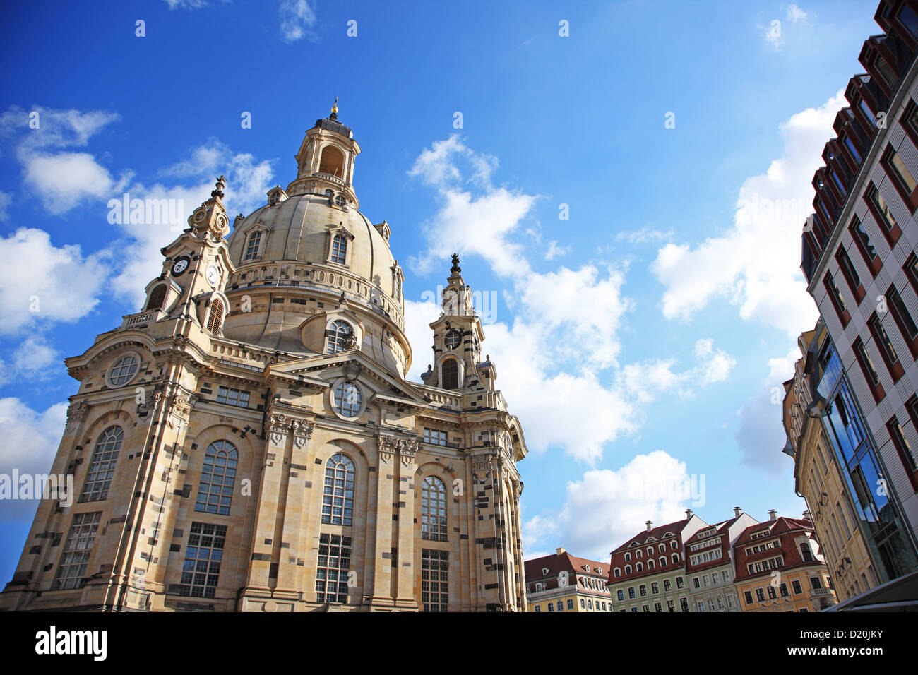 Germany, Saxony, Dresden, Frauenkirche Stock Photo