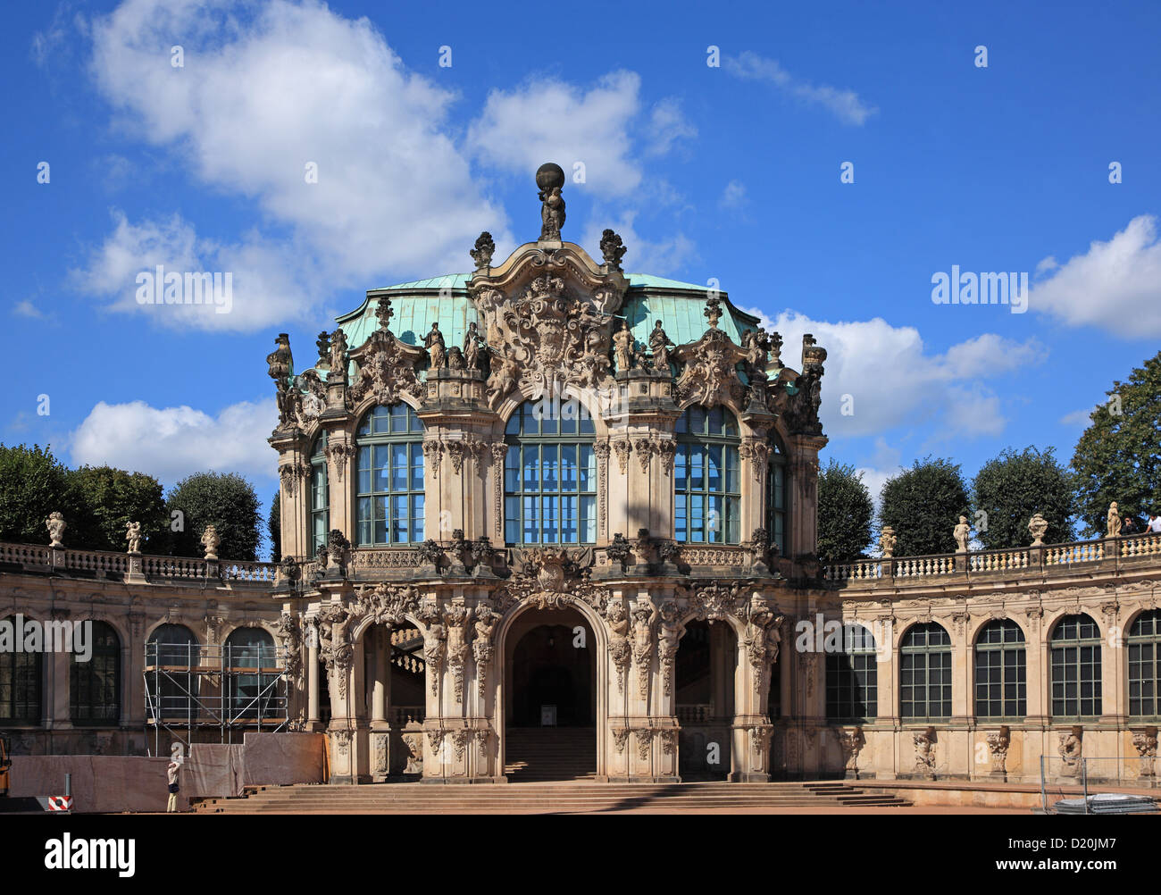 Germany, Saxony, Dresden, Zwinger Stock Photo