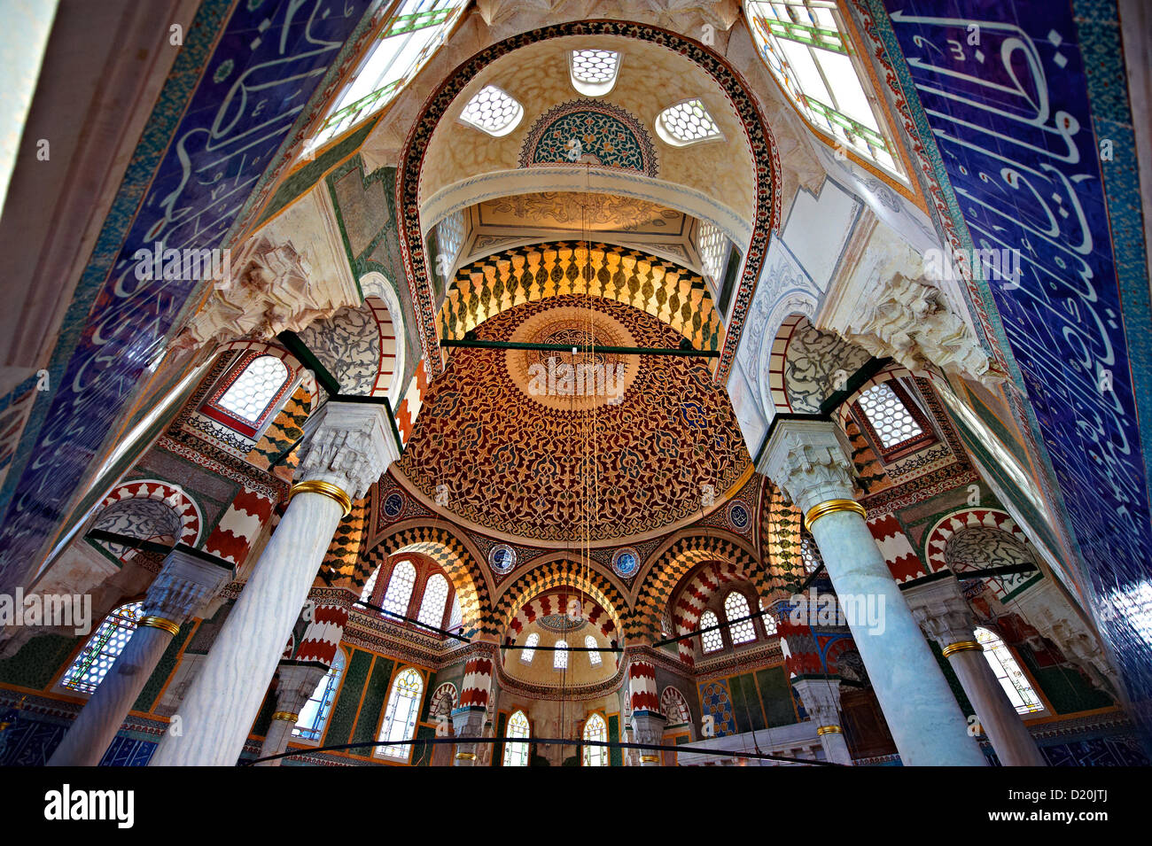 Ottoman style Tomb of Sultan Selim II. Istanbul, Turkey Stock Photo