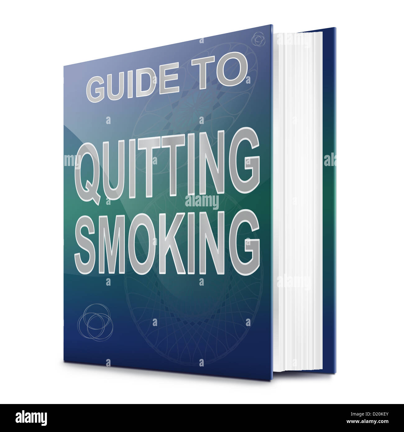 Quitting smoking book Stock Photo Alamy