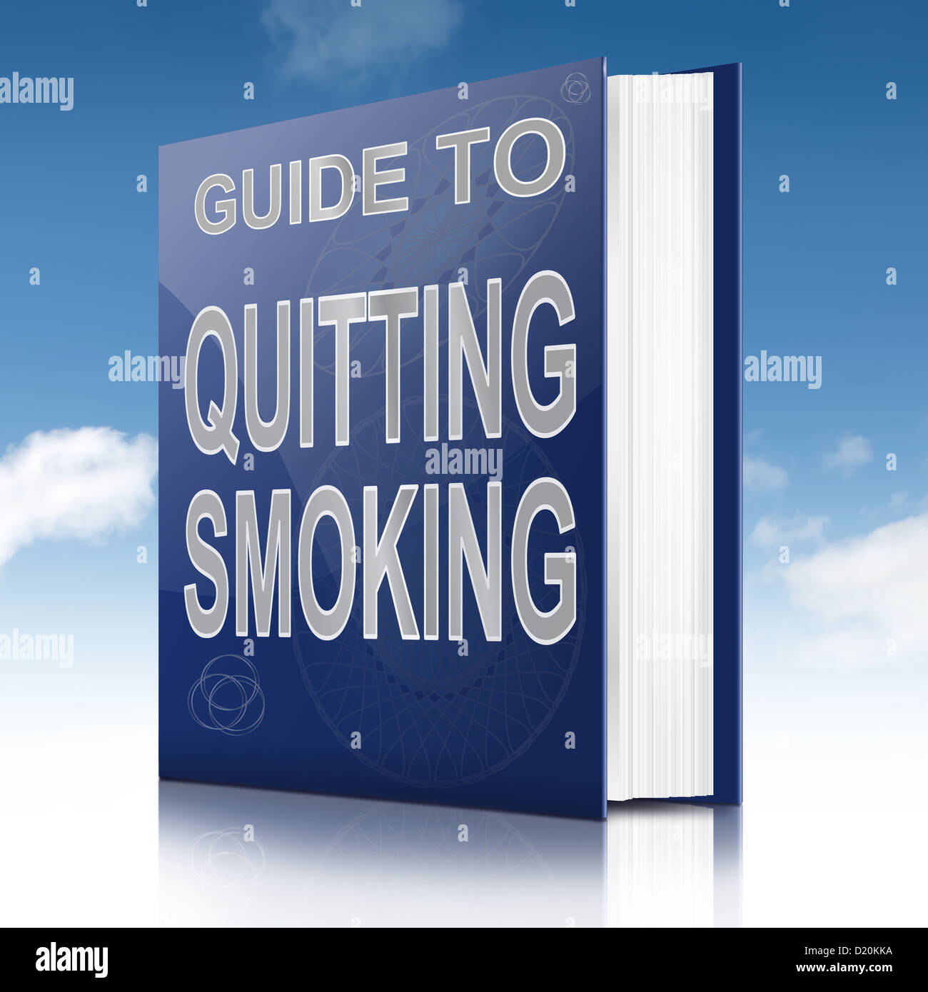 Quitting smoking book Stock Photo Alamy