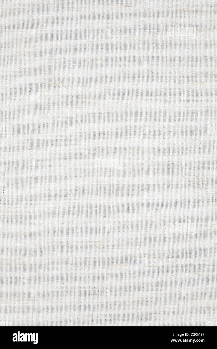 white canvas background or grid pattern linen texture Stock Photo