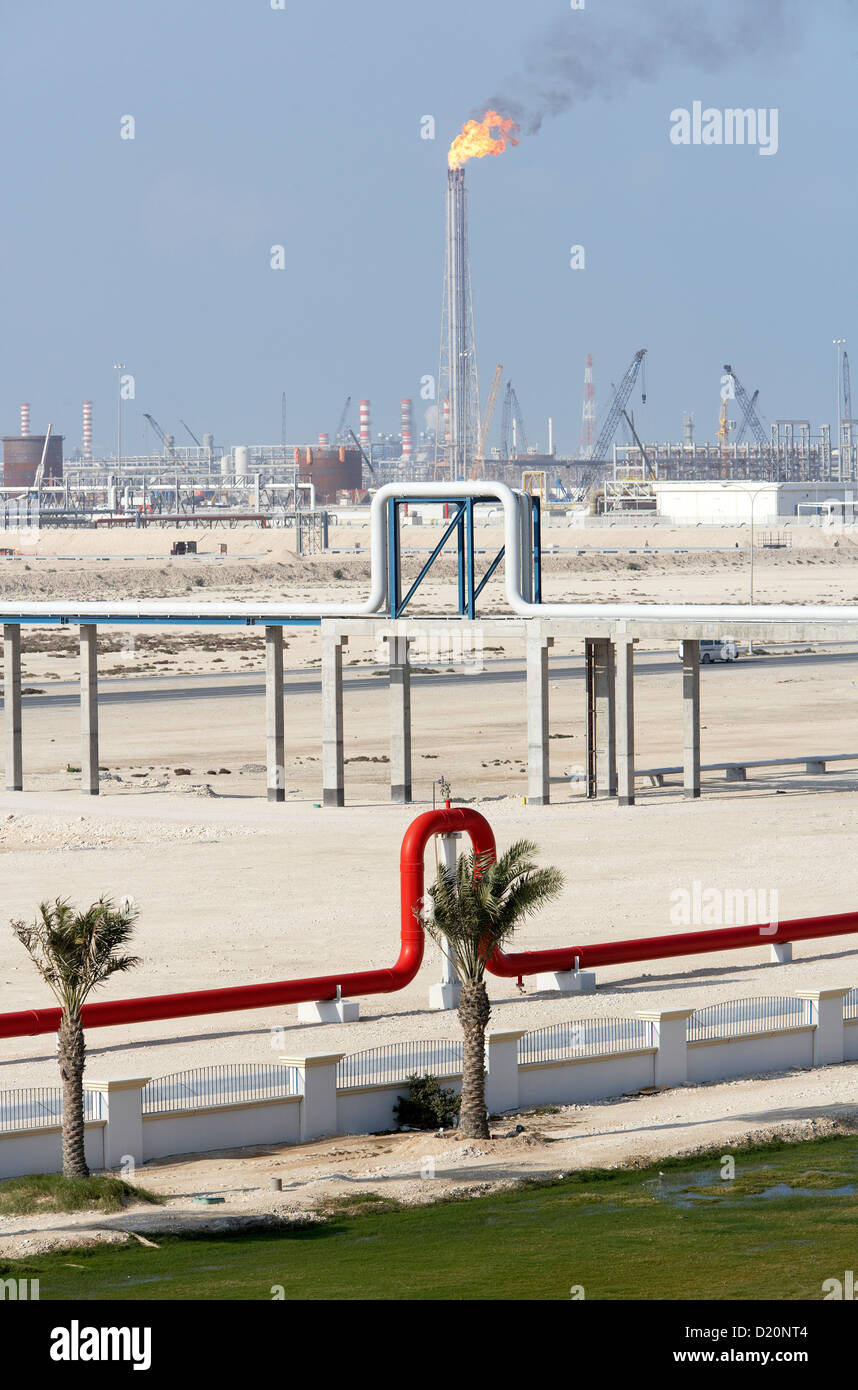 Construction sites and industrial sites, Ras Laffan Industrial City