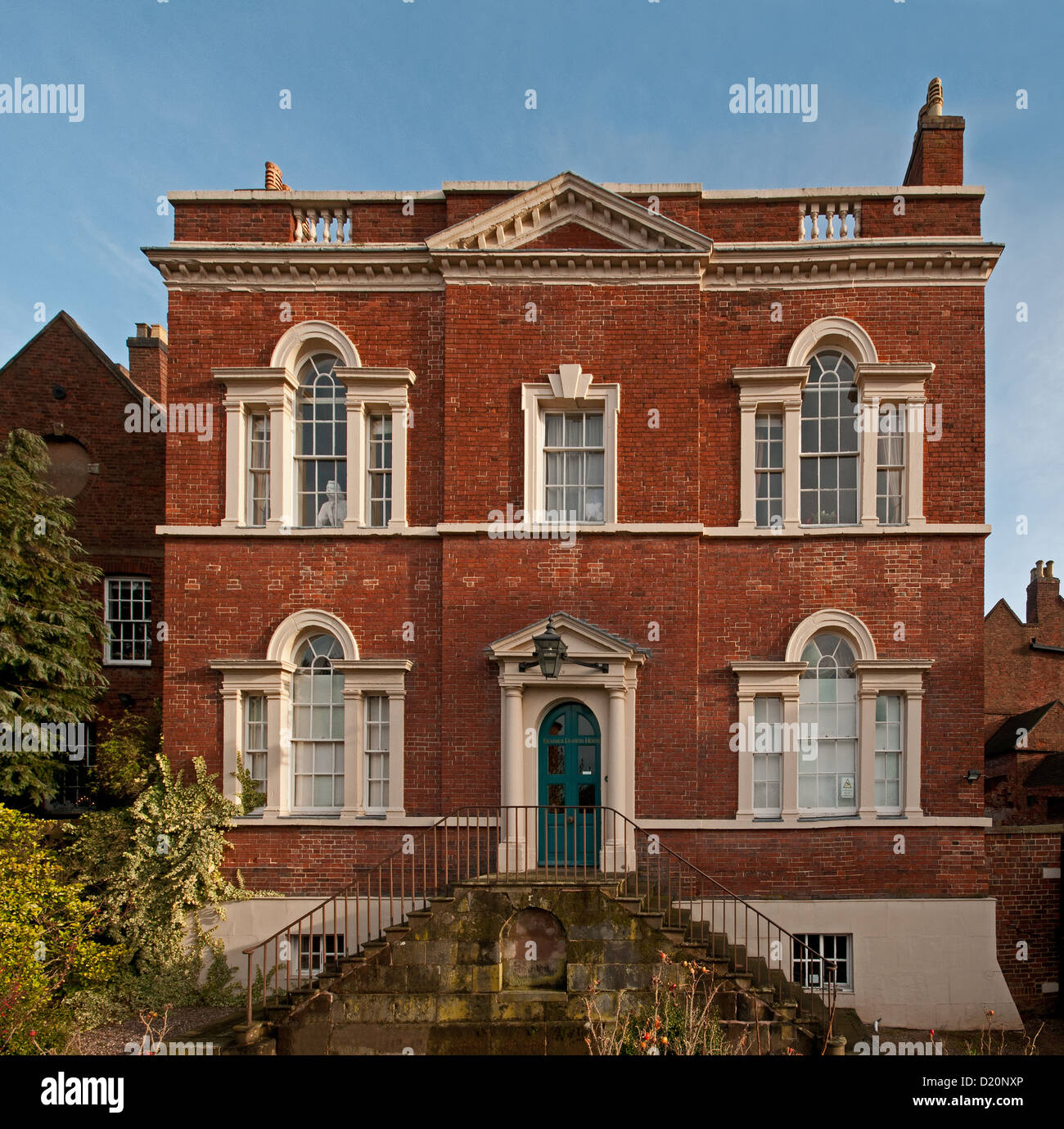 Erasmus Darwin House Beacon Street Lichfield Staffordshire England Stock Photo Alamy