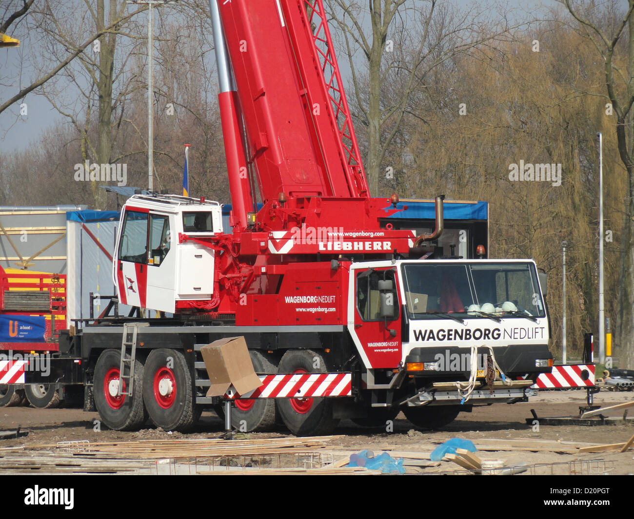 Liebherr heavy lift crane Stock Photo Alamy
