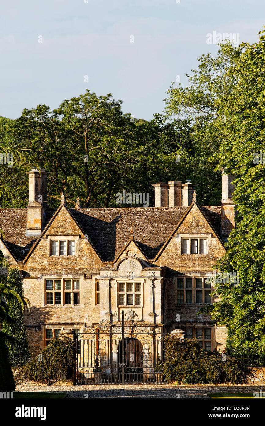 Entrance of the Upper Slaughter Manor, Upper Slaughter, Gloucestershire