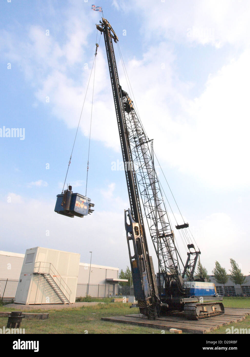 Kobelco KR.V1 mobile crane Stock Photo Alamy