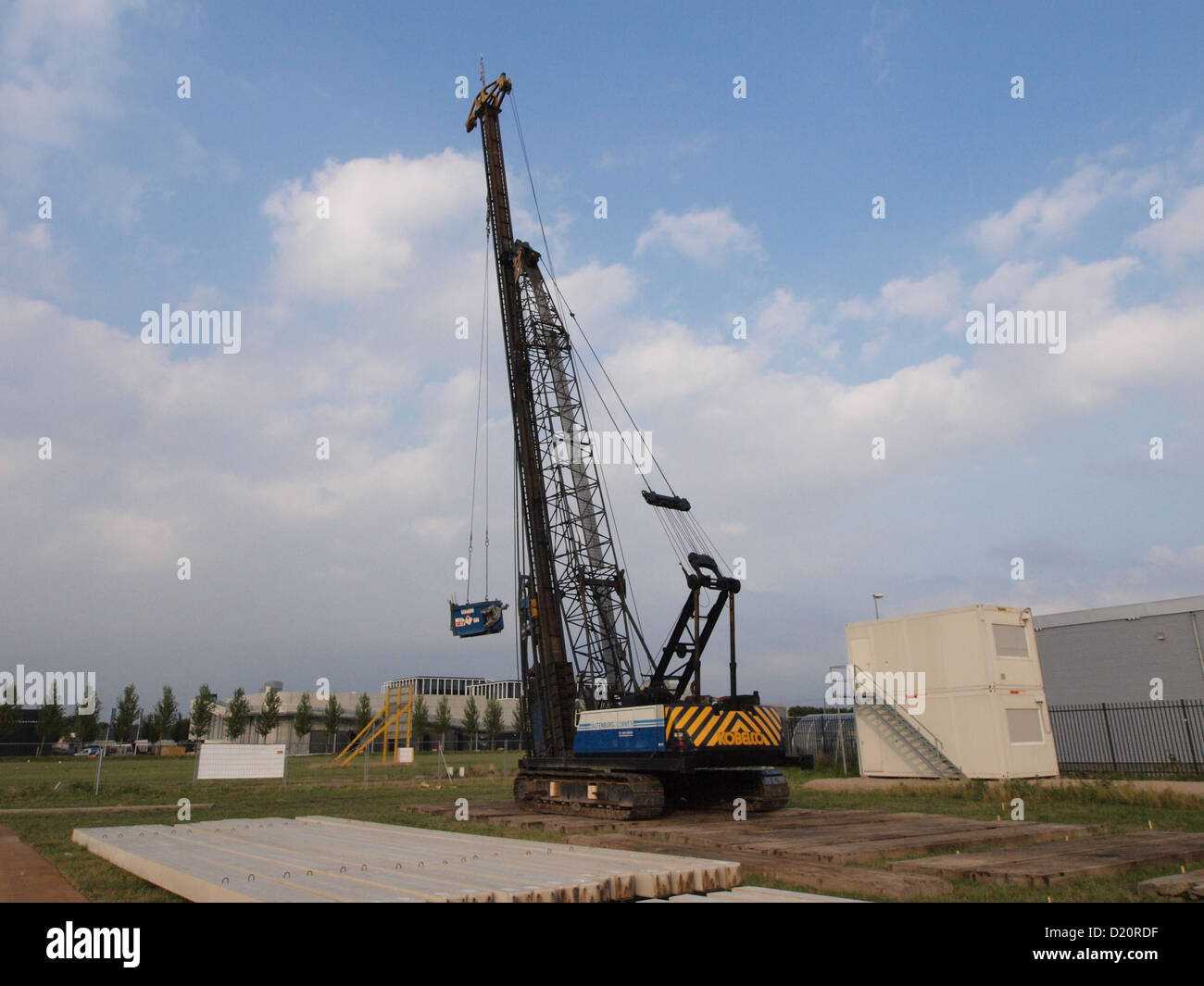 Kobelco KR.V1 mobile crane Stock Photo Alamy