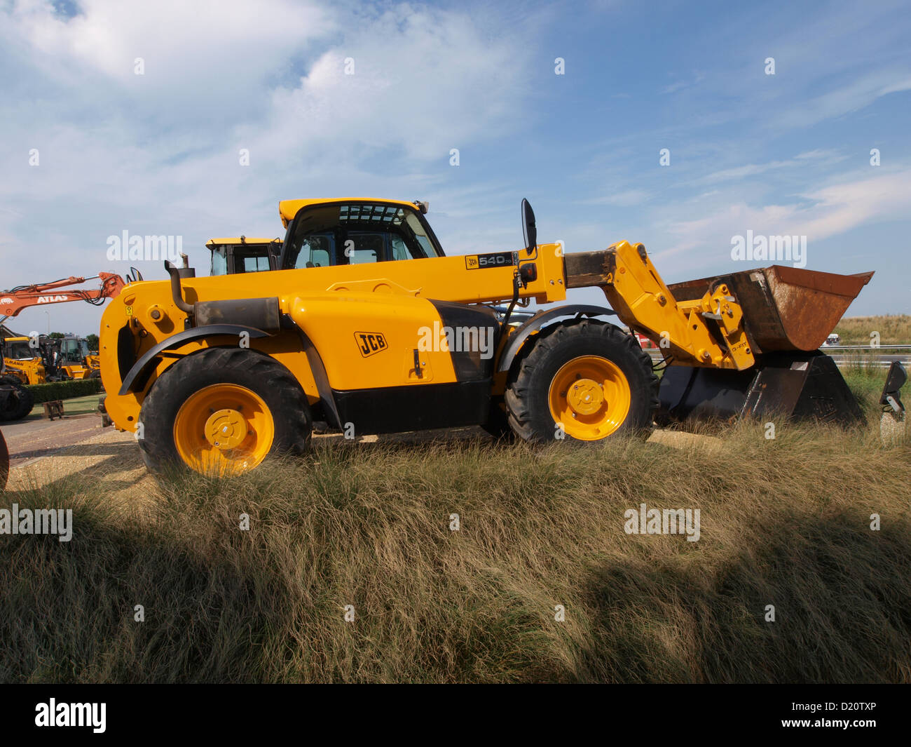 JCB Telescopic Forklift 540 70 Stock Photo Alamy