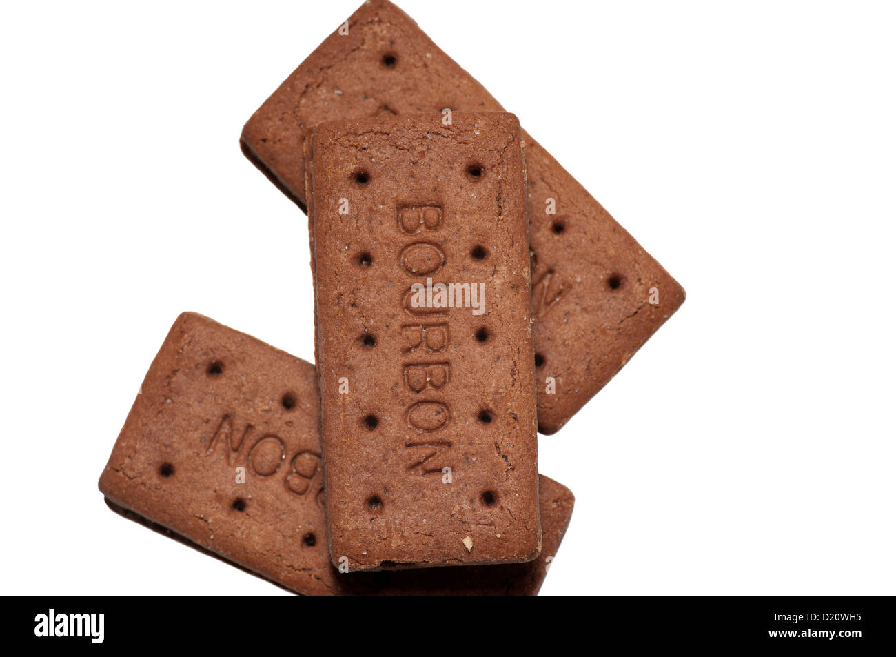 Bourbon Biscuits Stock Photo