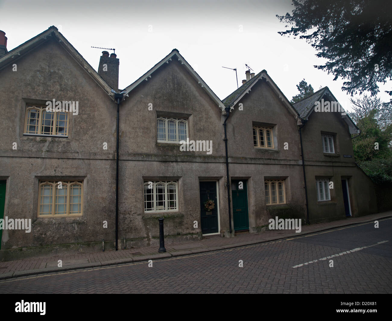 Homes in Hurstpierpoint Stock Photo Alamy