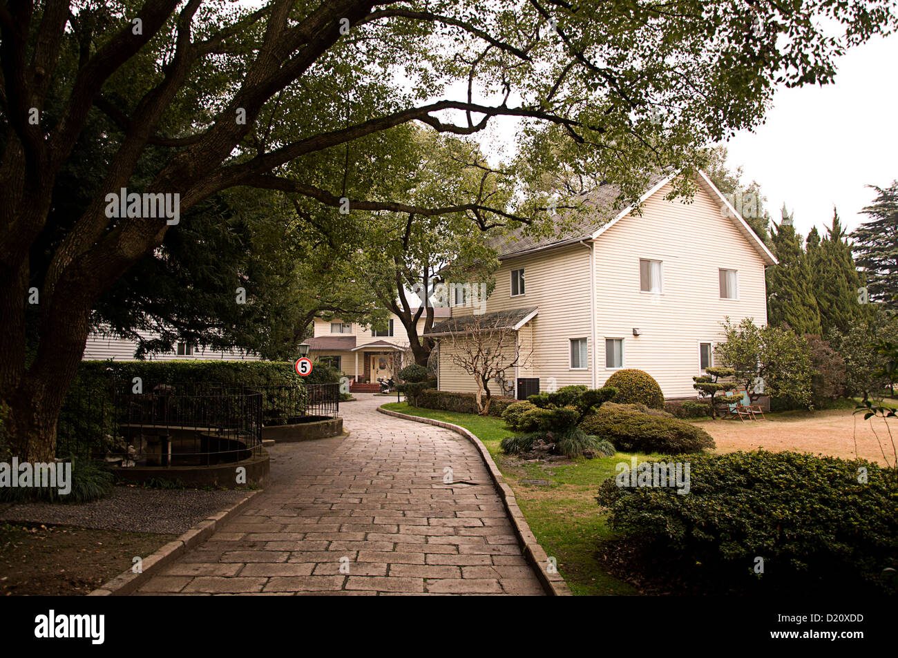 Classical Garden, Luxury House, Changning District, Shanghai, China Stock Photo Alamy