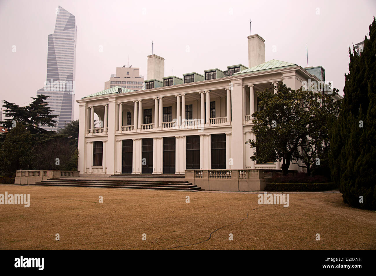 Classical Garden, Luxury House, Changning District, Shanghai, China Stock Photo Alamy