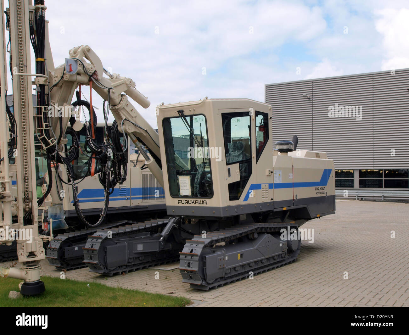 Furukawa HCR1200EDII rock drill Stock Photo Alamy