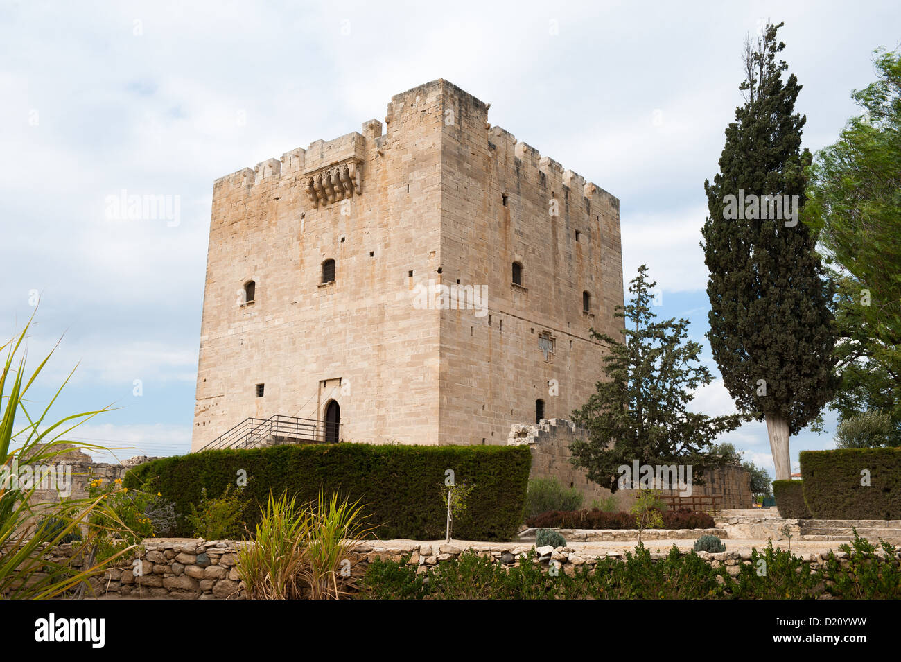 Kolossi Castle, Limassol District, Cyprus Stock Photo