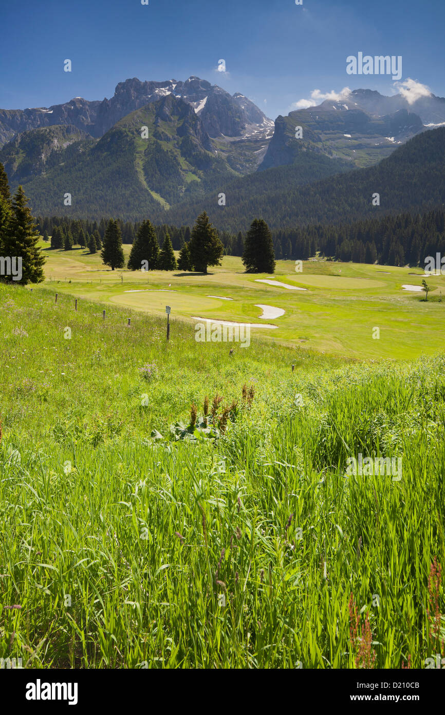 Golf course Campo Carlo Magno near Madonna di Campiglio ...