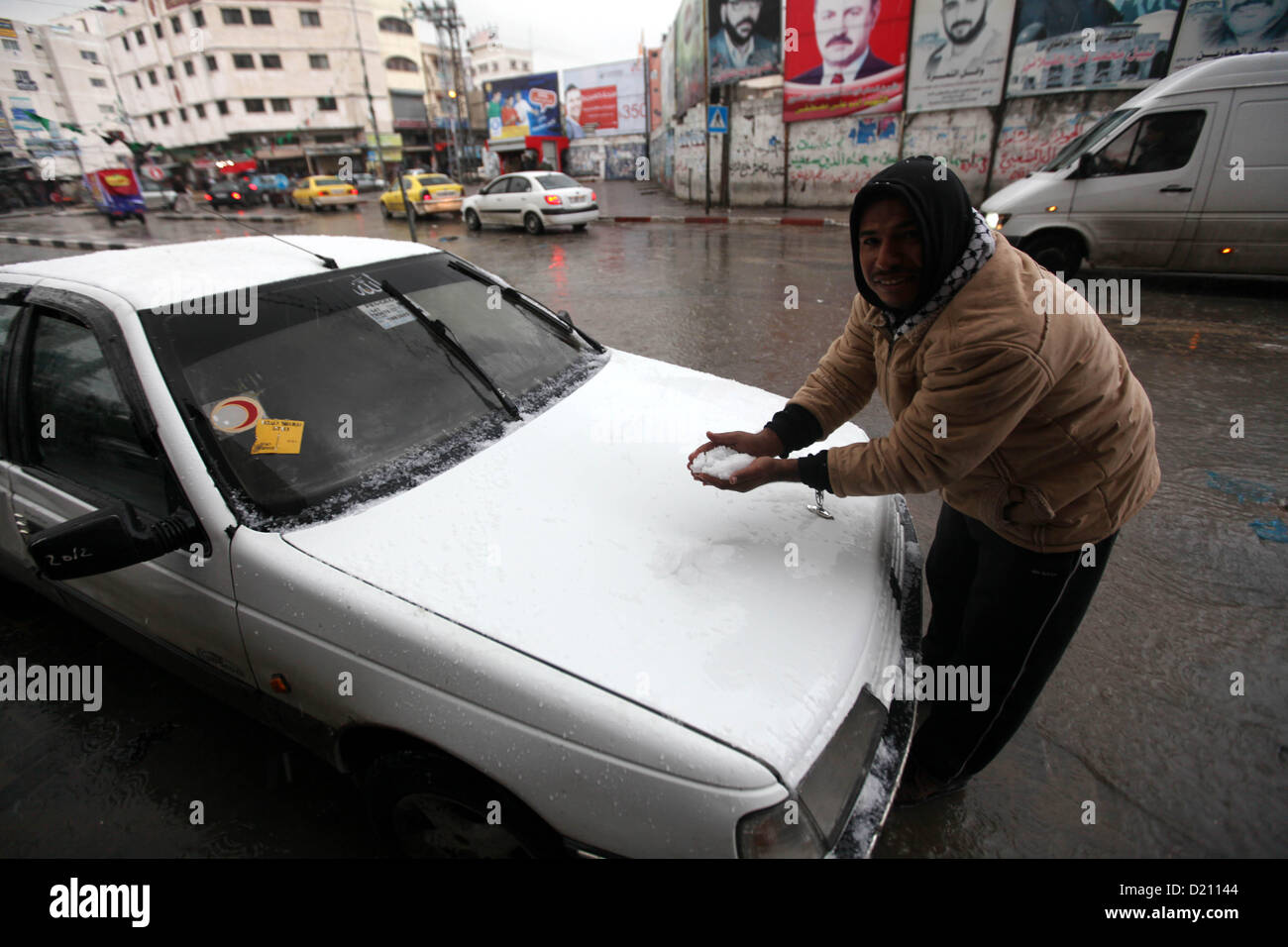 Jan. 10, 2013 - Gaza City, Gaza Strip, Palestinian Territory - A ...