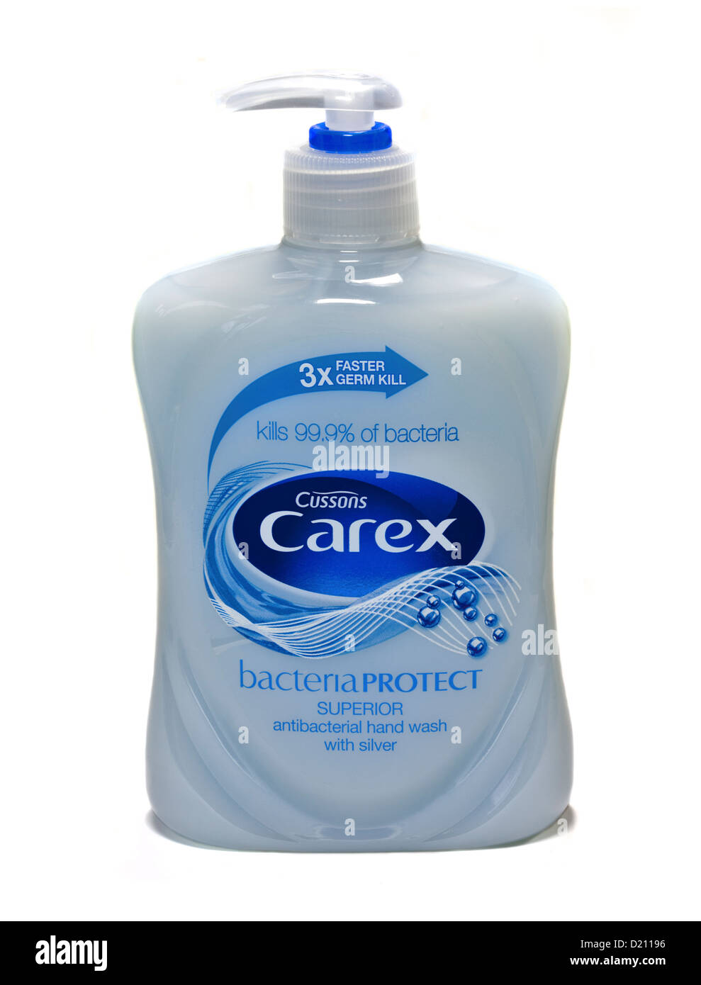 Cussons Carex Bacteria Protect Antibacterial Hand Wash Stock Photo