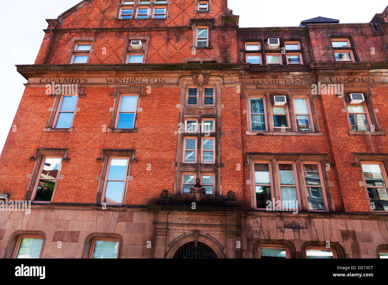 Columbus Washington Hamilton Lincoln Harlem New York City, NYC, NY, USA