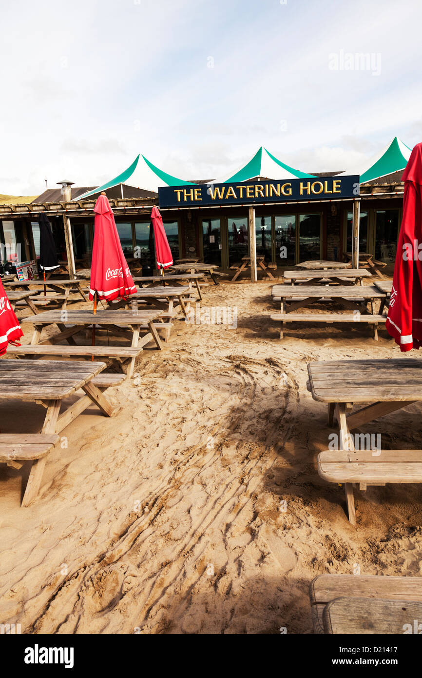 The Watering Hole Bar Cornwall High Resolution Stock Photography and