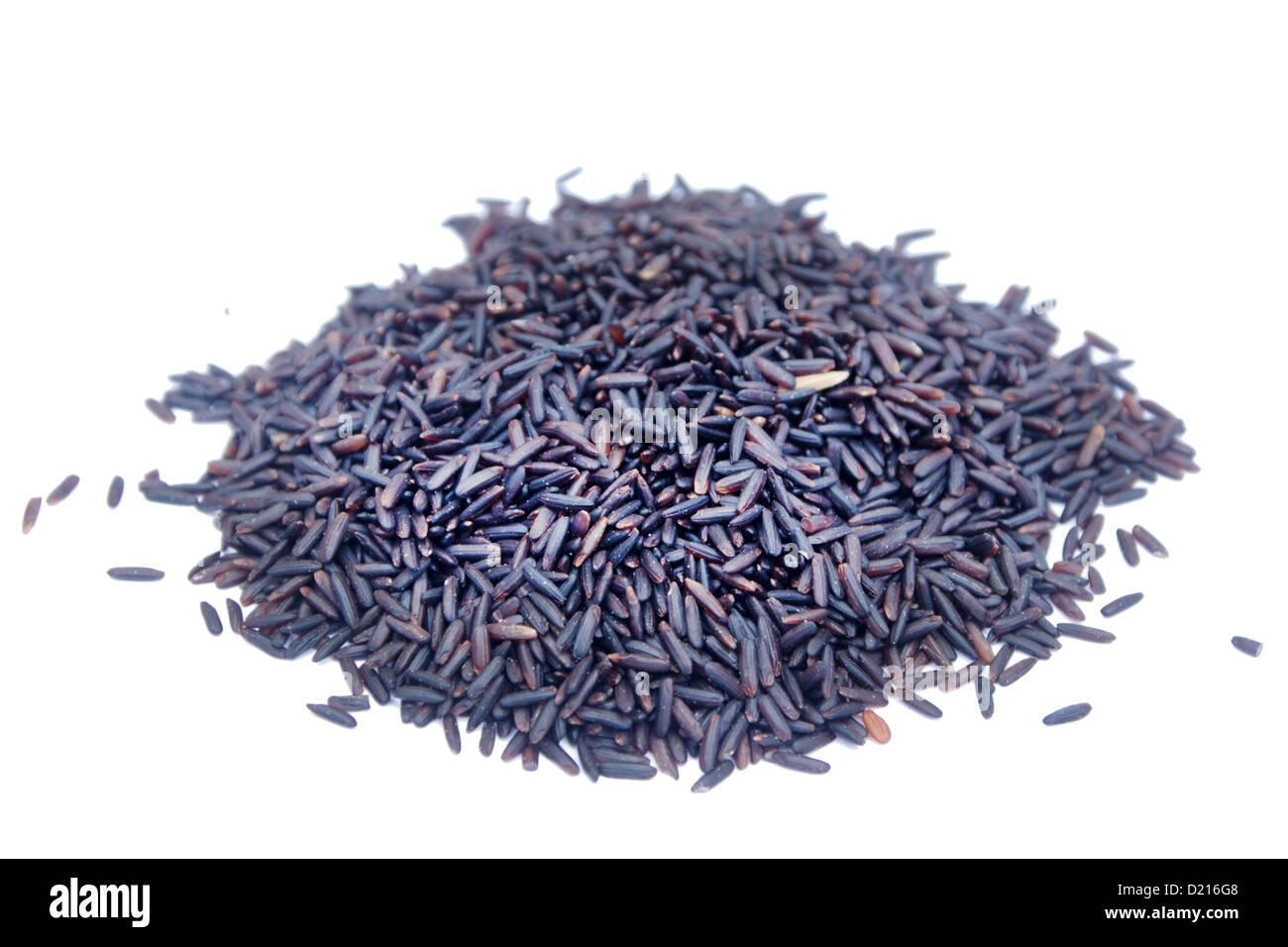 Hom Nin rice ( black rice Stock Photo - Alamy