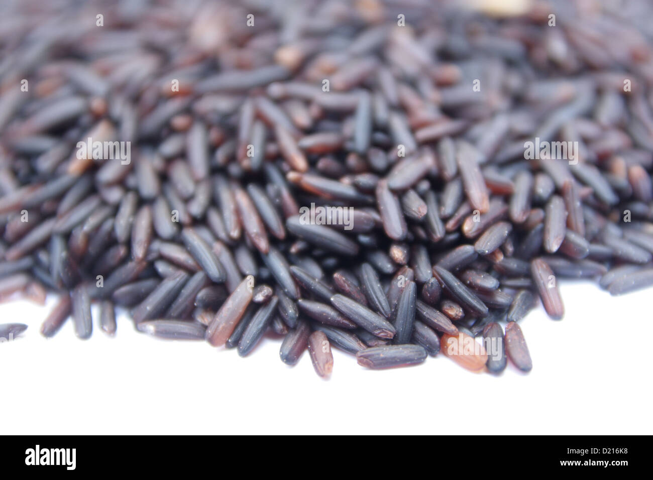 Hom Nin rice ( black rice Stock Photo - Alamy