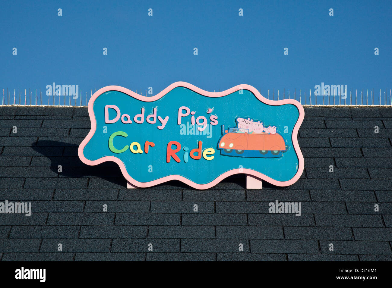 Daddy Pig's Car Ride, Peppa Pig world, Paultons Park, Southampton