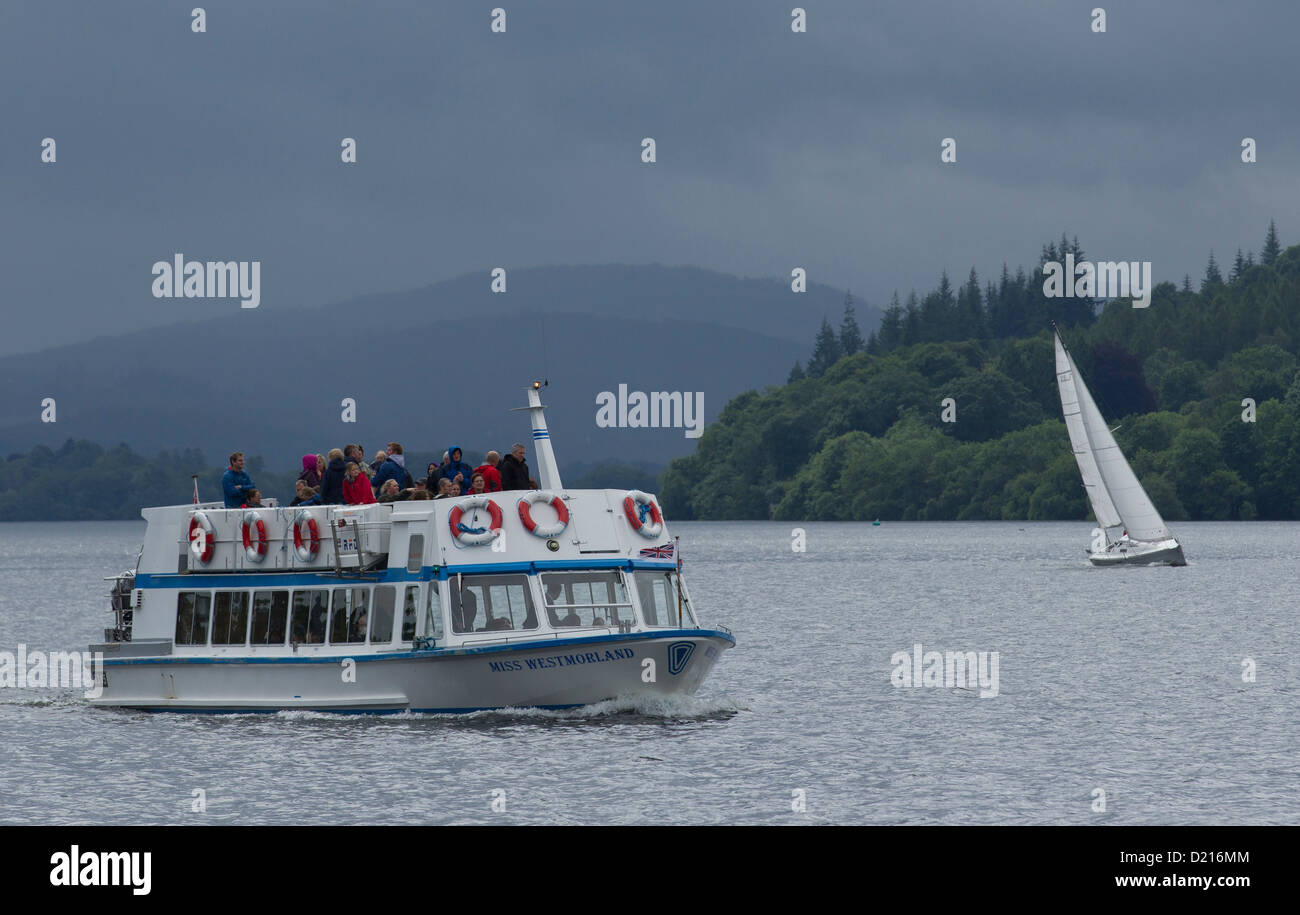 Lake District Windermere Lake Cruises passenger cruiser ferry