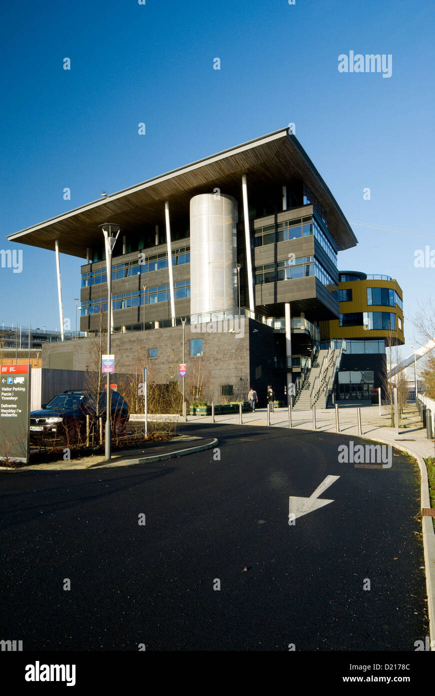A view of the University of South Wales in Cardiff city centre Stock Photo  - Alamy