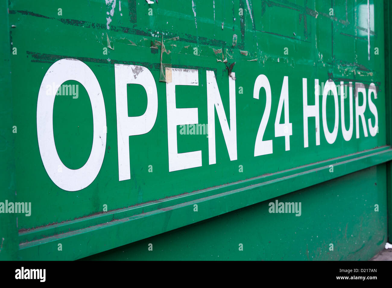 Open 24 Hours Shop High Resolution Stock Photography And Images Alamy